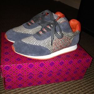 Tory Burch Delancy Printed Sneakers Tory Burch Delancy Printed Sneakers