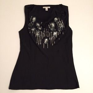 Banana Republic Sparkle Sleeveless Blouse Banana Republic Sparkle Sleeveless Blouse