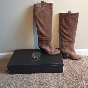 Vince Camuto brown suede boots Vince Camuto brown suede boots