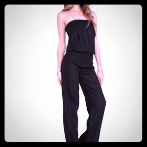 Young fabulous and broke linen jumpsuit Young fabulous and broke linen jumpsuit