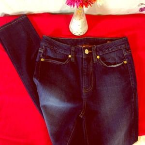 Dark Wash High Waisted Legging Skinny Jeans Dark Wash High Waisted Legging Skinny Jeans