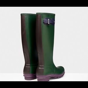 Hunter Original Contrast Wellington size 8 Hunter Original Contrast Wellington size 8