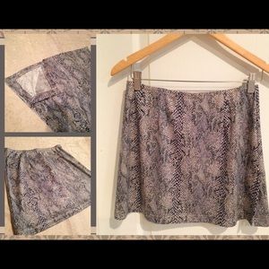 A. Byer Dresses & Skirts - Sexy Snakeskin Print Mini Skirt A. Byer Dresses & Skirts - Sexy Snakeskin Print Mini Skirt