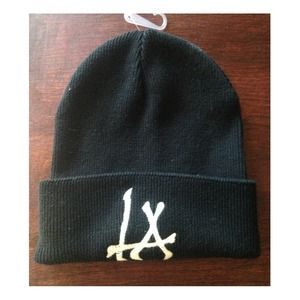 LA Bones Embroidery Beanie LA Bones Embroidery Beanie
