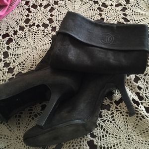 Authentic chanel boots Authentic chanel boots