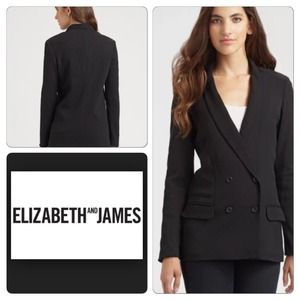 Elizabeth James Black Agnes Blazer Elizabeth James Black Agnes Blazer