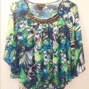 Boho Beach Gypsy Floral Print/ SMALL- MEDIUM size Boho Beach Gypsy Floral Print/ SMALL- MEDIUM size