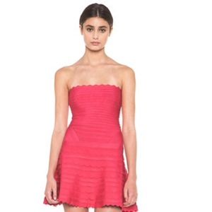 HP Herve Leger Scalloped Dress - XXS HP Herve Leger Scalloped Dress - XXS