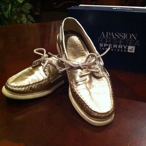 Sperry Top-Sider Shoes - Metallic gold Sperry Top Siders Sperry Top-Sider Shoes - Metallic gold Sperry Top Siders