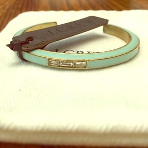 NEW Cuff bracelet neon sky blue with crystals NEW Cuff bracelet neon sky blue with crystals