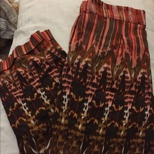 BCBG Silk high waisted pants ! BCBG Silk high waisted pants !