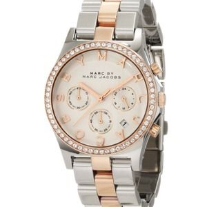 Marc By Marc Jacobs Rose Gold/Silver Watch β¨ Marc By Marc Jacobs Rose Gold/Silver Watch β¨