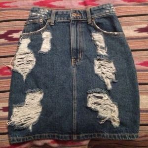 οοHOST PICKοο Denim Skirt οοHOST PICKοο Denim Skirt