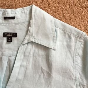 Talbots Tops - Irish linen tunic ๐ Talbots Tops - Irish linen tunic ๐