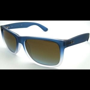 Ray-Ban Accessories - Authentic Blue Justin Ray Bans - NWOT Ray-Ban Accessories - Authentic Blue Justin Ray Bans - NWOT