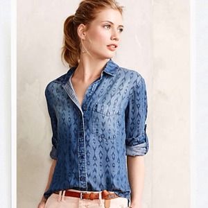 Anthropologie denim shirt. New but no tag Anthropologie denim shirt. New but no tag