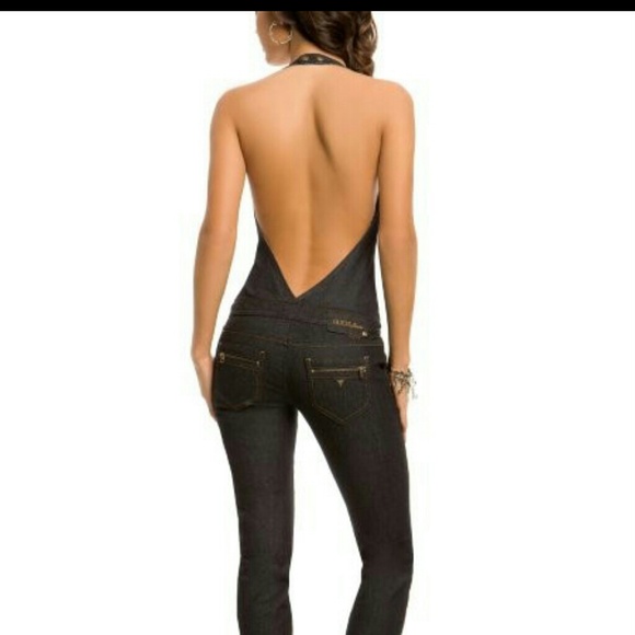 Guess denim jumpsuit Guess denim jumpsuit