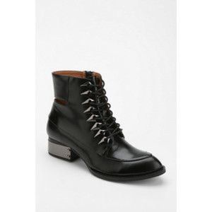 ๏205๏Jeffrey Campbell Black Lace Up Boots ๏205๏Jeffrey Campbell Black Lace Up Boots