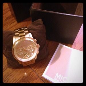 Michael Kors 5055 Gold-Tone Watch Michael Kors 5055 Gold-Tone Watch