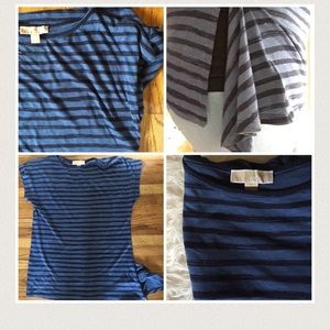 Michael Kors strip top Michael Kors strip top