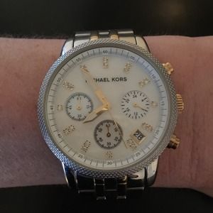 Michael Kors two-tone watch Michael Kors two-tone watch