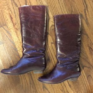 Jeffery Campbell Mahogany Leather Boot Jeffery Campbell Mahogany Leather Boot