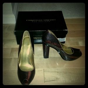 Christian Siriano Shoes - Christian Siriano for Payless Snakeskin Peeps Christian Siriano Shoes - Christian Siriano for Payless Snakeskin Peeps