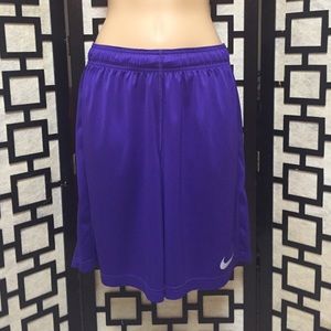 Nike purple Dri-Fit basketball shorts Nike purple Dri-Fit basketball shorts