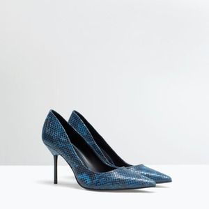 Zara Printed Court Shoes size 6.5 Zara Printed Court Shoes size 6.5