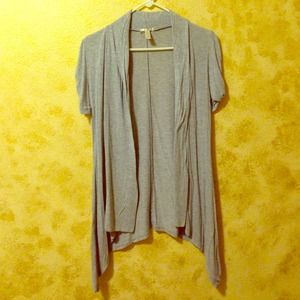Ambiance Apparel Sweaters - ⬜️ Grey Cardigan ⬜️ Ambiance Apparel Sweaters - ⬜️ Grey Cardigan ⬜️