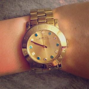 Marc Jacobs yellow gold watch. Marc Jacobs yellow gold watch.