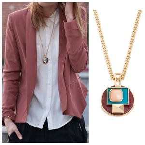 Jewelmint Jewelry - New Jewelmint Deco Dial Pendant Necklace Jewelmint Jewelry - New Jewelmint Deco Dial Pendant Necklace