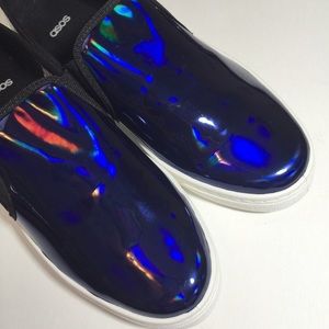 ASOS Shoes - NWOB Blue Glossy Sneakers ASOS Shoes - NWOB Blue Glossy Sneakers