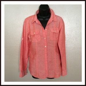 Banana Republic Tops - Banana Republic linen shirt size 10 Banana Republic Tops - Banana Republic linen shirt size 10