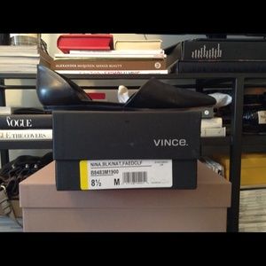 Vince Shoes - Vince Leather d'Orsay Flats Vince Shoes - Vince Leather d'Orsay Flats
