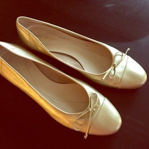 Kate Spade New York Gold Ballet Flats Kate Spade New York Gold Ballet Flats