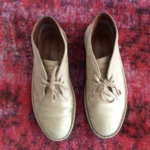 Clarks Boots - Gold Clarks Desert Booties Clarks Boots - Gold Clarks Desert Booties