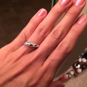 None Jewelry - Auth 18k white gold filled with Swarovski crystal None Jewelry - Auth 18k white gold filled with Swarovski crystal