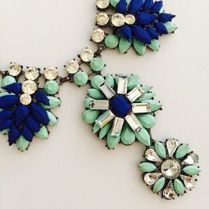 BaubleBar Turquoise & Blue Statement Necklace BaubleBar Turquoise & Blue Statement Necklace