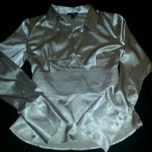 A. Byer Tops - NWT! A.Byer Soft Gold Stretch Blouse A. Byer Tops - NWT! A.Byer Soft Gold Stretch Blouse