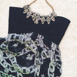Diane von Furstenberg Dresses & Skirts - DVF | Silk strapless dress Diane von Furstenberg Dresses & Skirts - DVF | Silk strapless dress