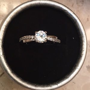 None Jewelry - Auth 18k white gold filled with swarovski crystal None Jewelry - Auth 18k white gold filled with swarovski crystal