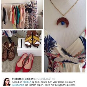 Accessories - Watch me on CBS LA talking Poshmark! Accessories - Watch me on CBS LA talking Poshmark!