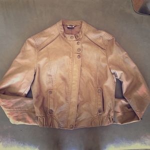 Faux leather jacket by TRF for ZARA Faux leather jacket by TRF for ZARA