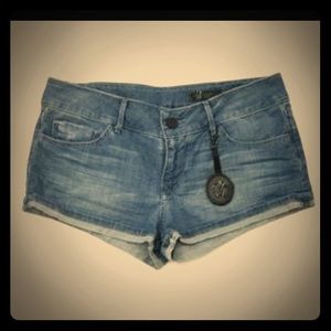 Black Orchid Denim - Black Orchid Mini Shorts In Jemma Wash Black Orchid Denim - Black Orchid Mini Shorts In Jemma Wash