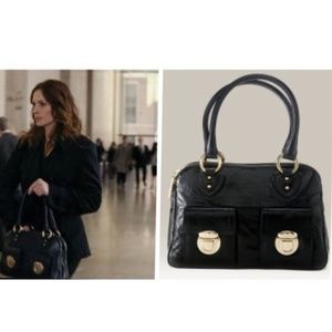 Marc Jacobs Handbags - Authentic Marc Jacobs black leather blake sachel Marc Jacobs Handbags - Authentic Marc Jacobs black leather blake sachel