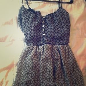 exhilaration Dresses & Skirts - medium black an white pattern dress exhilaration Dresses & Skirts - medium black an white pattern dress