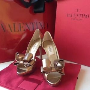 Valentino Shoes - VALENTINO BOW D'ORSAY PUMP Valentino Shoes - VALENTINO BOW D'ORSAY PUMP