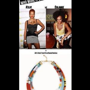 nOir Sobat necklace as seen on l.a.m.b. Runway nOir Sobat necklace as seen on l.a.m.b. Runway
