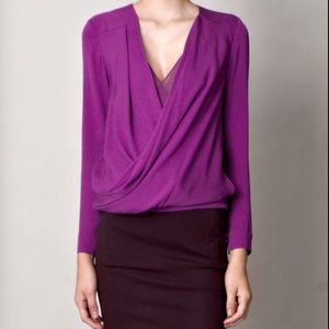 Diane von Furstenberg Tops - Diane von Furstenberg Purple Wrap Top Diane von Furstenberg Tops - Diane von Furstenberg Purple Wrap Top